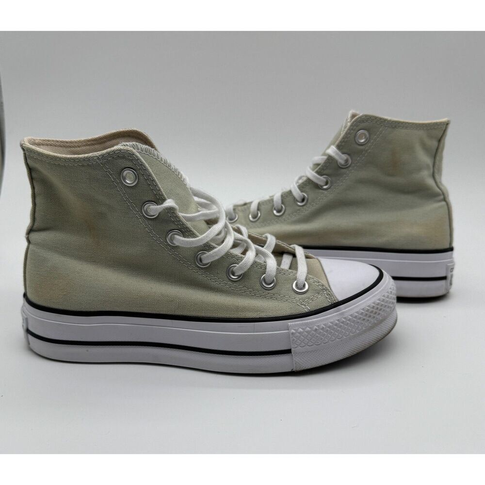Converse Chuck Taylor All Star Lift Platform High Top Sneakers - US Women's 8 - Picture 2 of 7